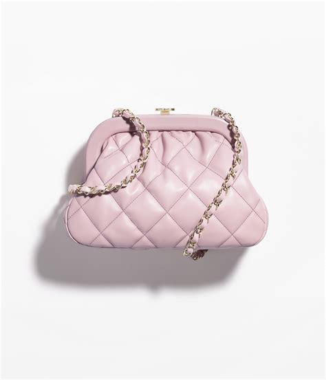 chanel ny558|Clutch, Lambskin, light pink — Fashion .